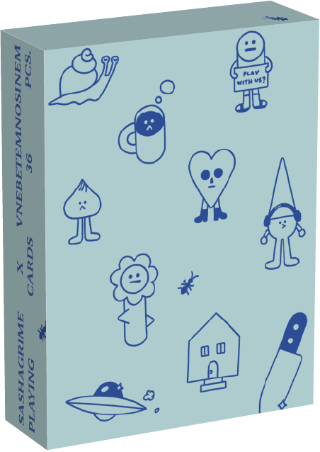 screen printed deck of cards